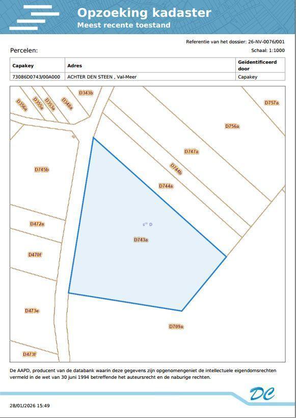 Presentatiebeeld van het pand n° 293627