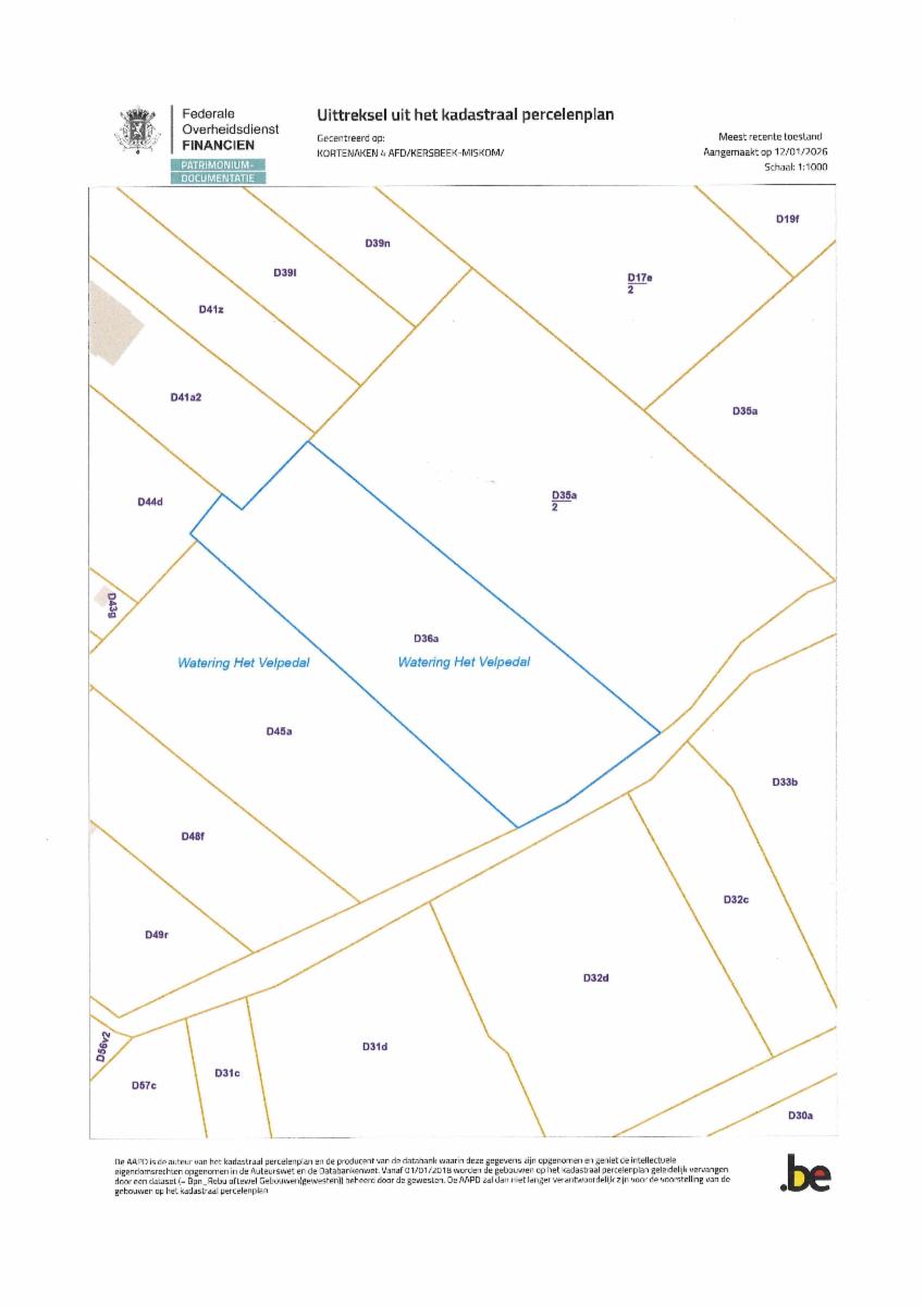 Presentatiebeeld van het pand n° 292565